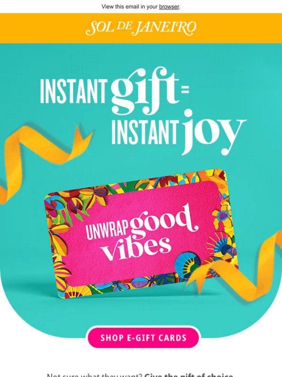 Because everyone loves gift cards