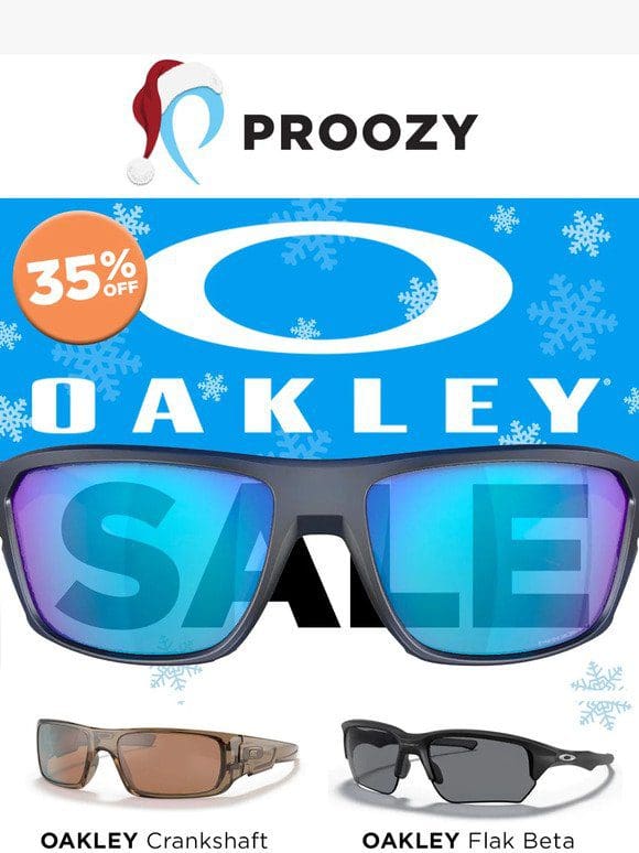 Big Savings on Oakley Sunglasses!