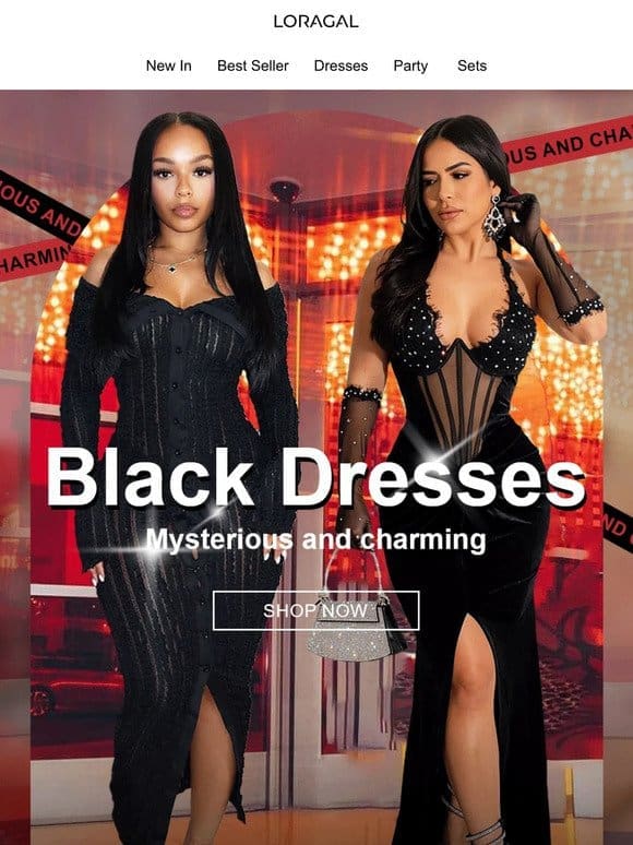 Black Dresses:Mysterious and sexy Dresses you need