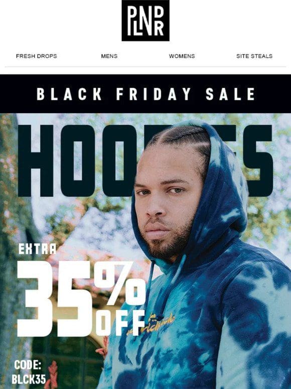 Black Friday Deal | Up To 90% Off Hoodies!