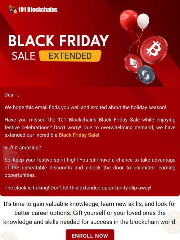Black Friday Sale Extended! Don’t Miss Out