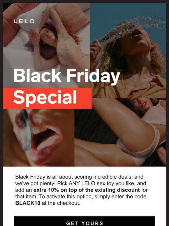 Black Friday: Up to 60% Off + Extra 10% + Gift