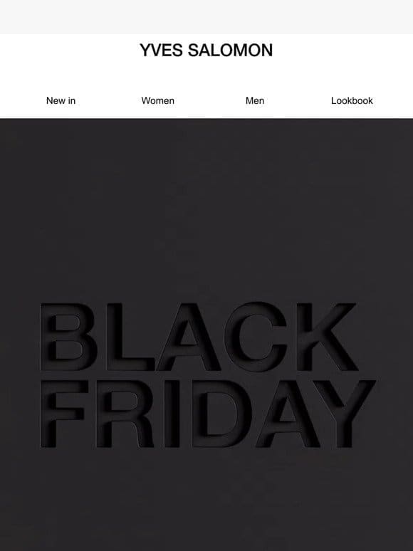 BLACK FRIDAY Continues