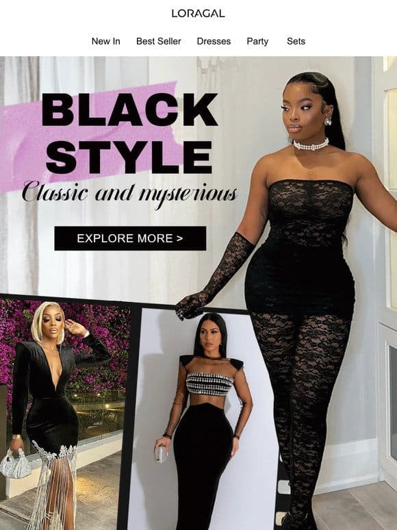 Black Style: Colors that never go out of style