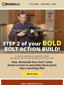 Bold Bolt Action Build Pt 2 – Assembly