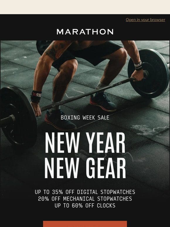 Boxing Week Starts Now – Up To 60% Off