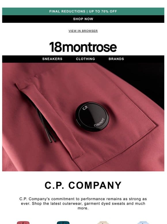 Brand Focus: C.P. Company.