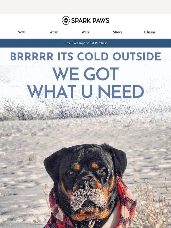 Brrrr it’s cold outside ❄️ We got what u need