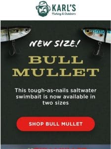 Bucca Bull Mullet – Now in 8″ size