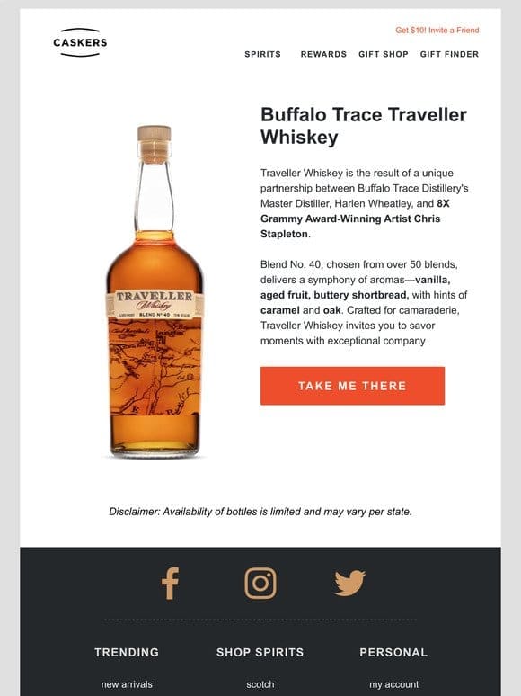 Buffalo Trace Traveller Whiskey is here!
