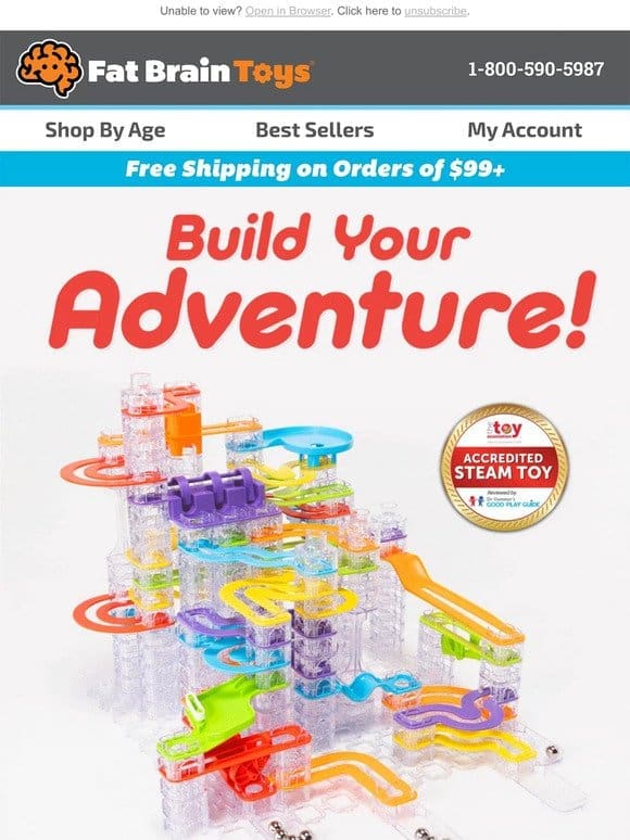 Build Skills With Building Toys!
