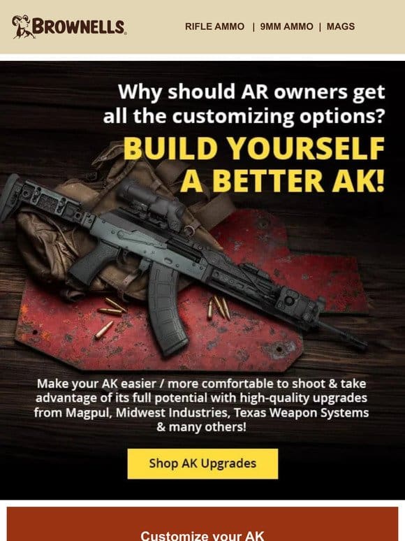 Build yourself a better AK – TODAY