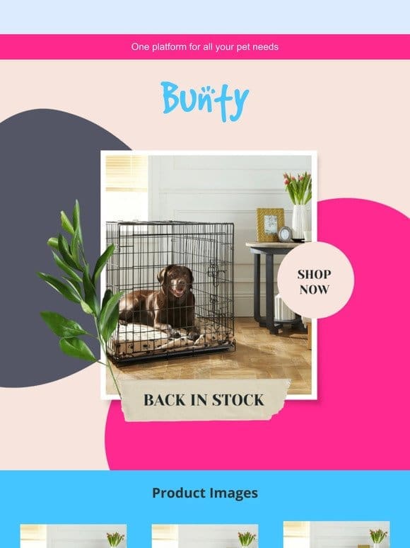 Bunty Metal Dog Cage is back in stock! Grab yours!