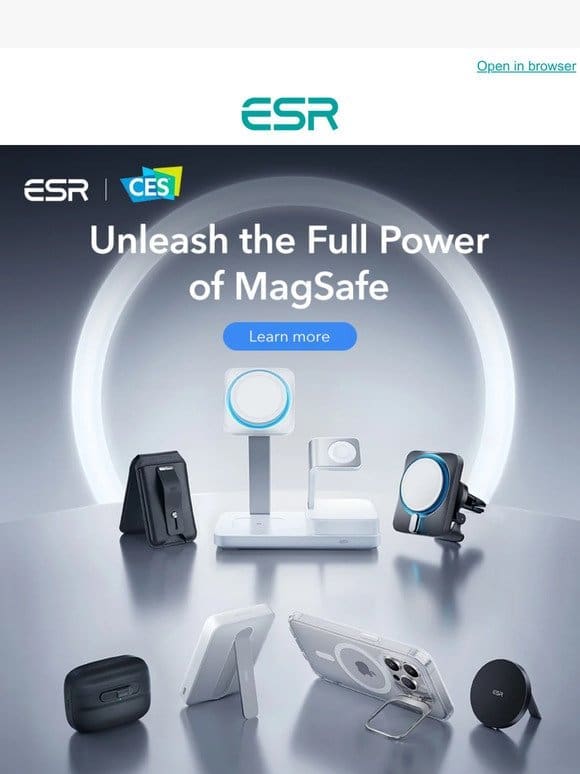 CES 2024: Unleash the full power of MagSafe | ESR
