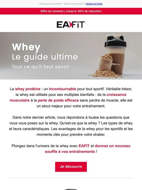 [CONSEILS] Whey : le guide ultime