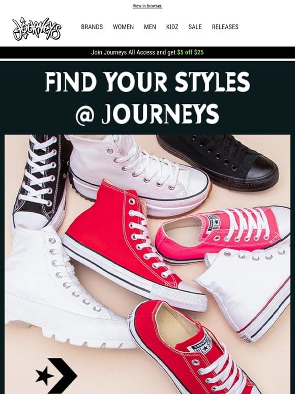Can’t-miss Converse styles