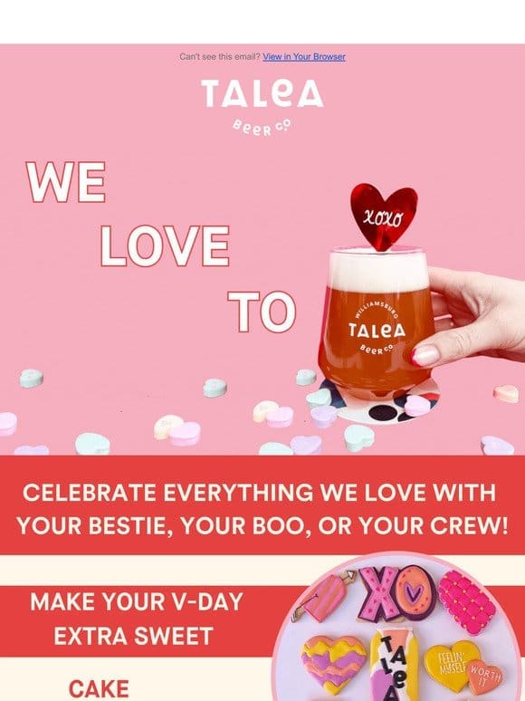 Celebrate February at TALEA