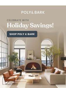 Celebrate The Holidays With Poly & Bark
