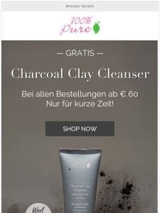 Charcoal Clay Cleanser – Detox fr Deine Haut