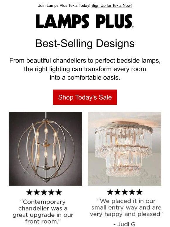 Check out our best-selling designs & sale