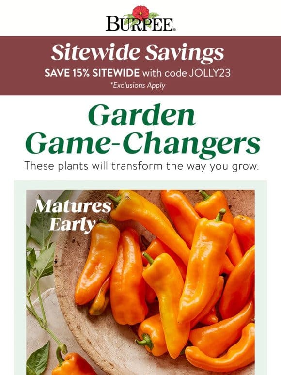 Check out these garden game changers