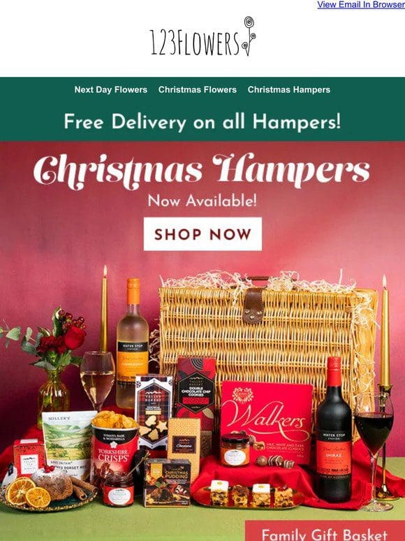 Christmas Hampers Are Here!
