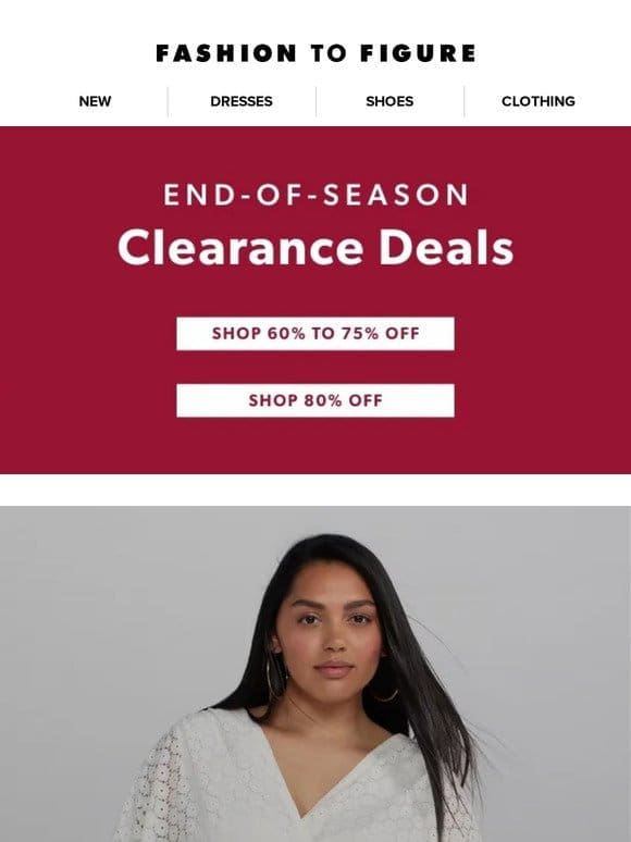Clearance Sale Event!