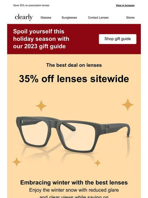 Closing the year with the best deal on lenses