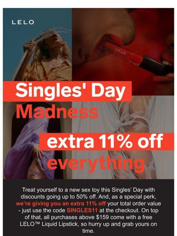 Come & Save For Singles’ Day