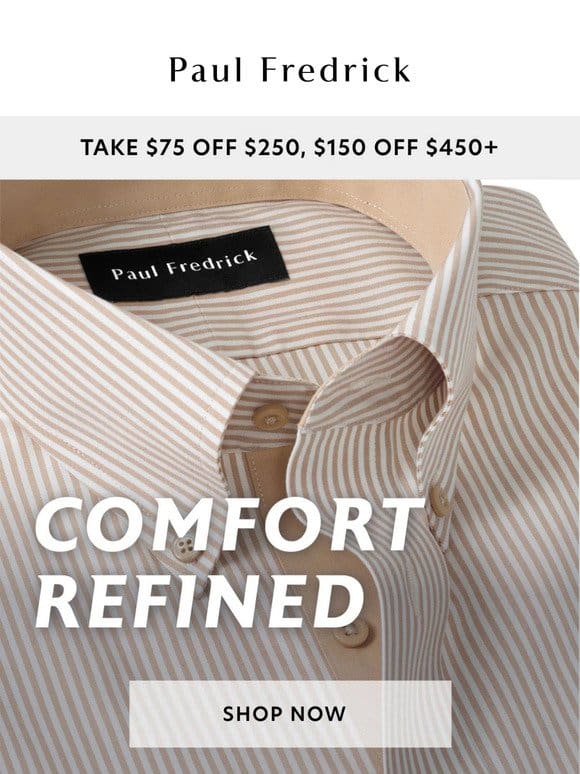 Comfort Stretch Shirts—buy 2 & save $75