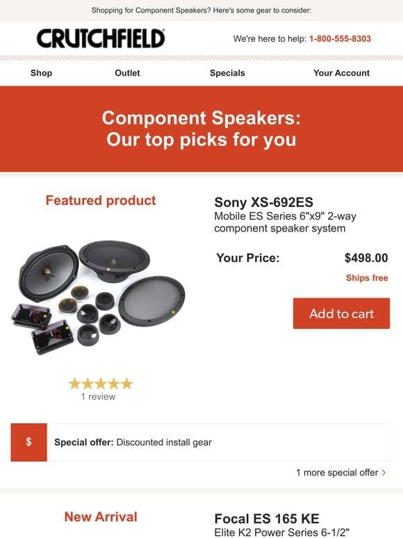 Component Speakers: Our top picks
