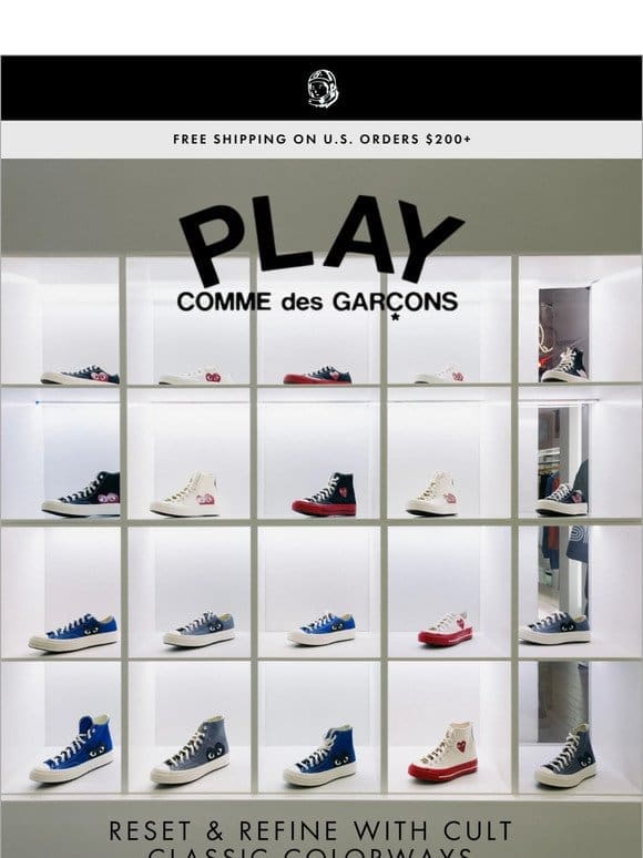 Converse x COMME des GARÇONS Play