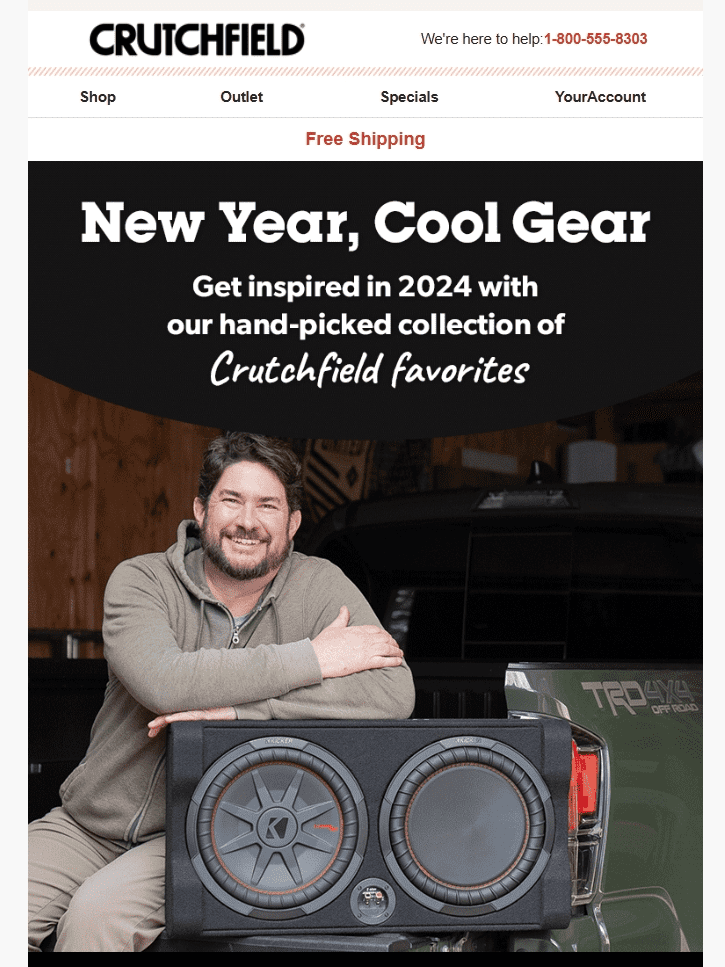 Cool gear for the New Year!