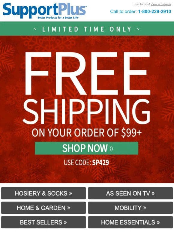 Coupon Inside: FREE Shipping