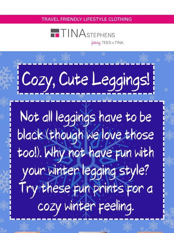 Cozy， Cute Leggings ❄️