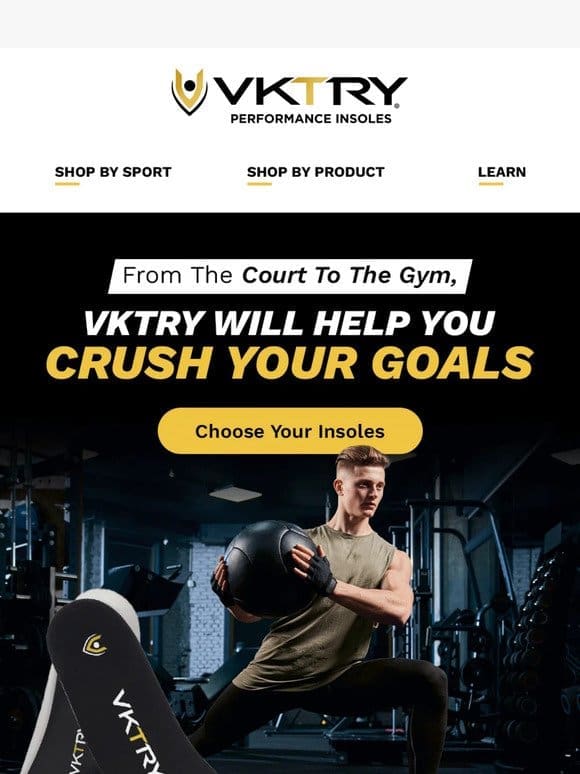 Crush your next leg day with VKTRY