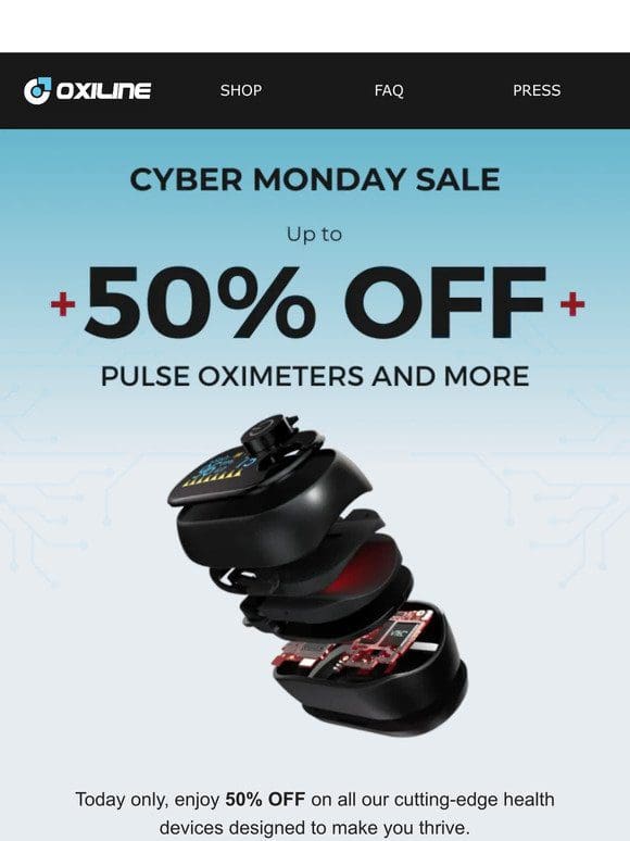 Cyber Monday: 24-hours only