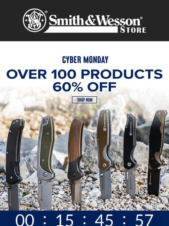 Cyber Monday At Smith & Wesson Accessories!