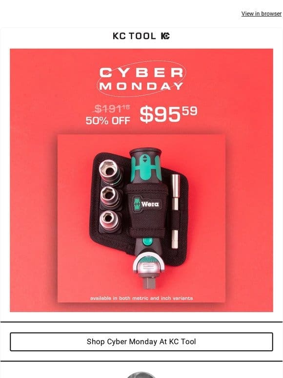 Cyber Monday Deals On These Wera Zyklop Sets