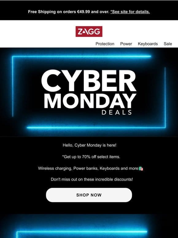 Cyber Monday Deals!