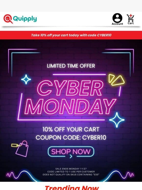 Cyber Monday Sale Alert!