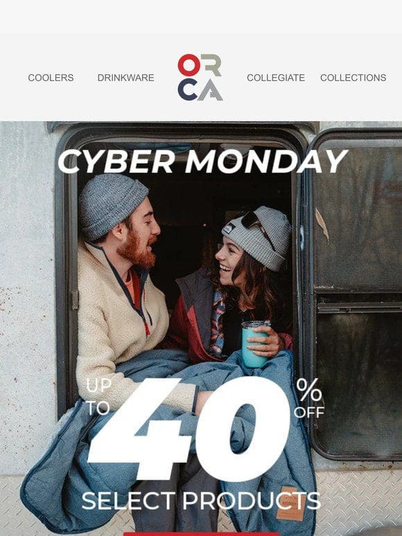 Cyber Monday! Save up to 40% on select products!