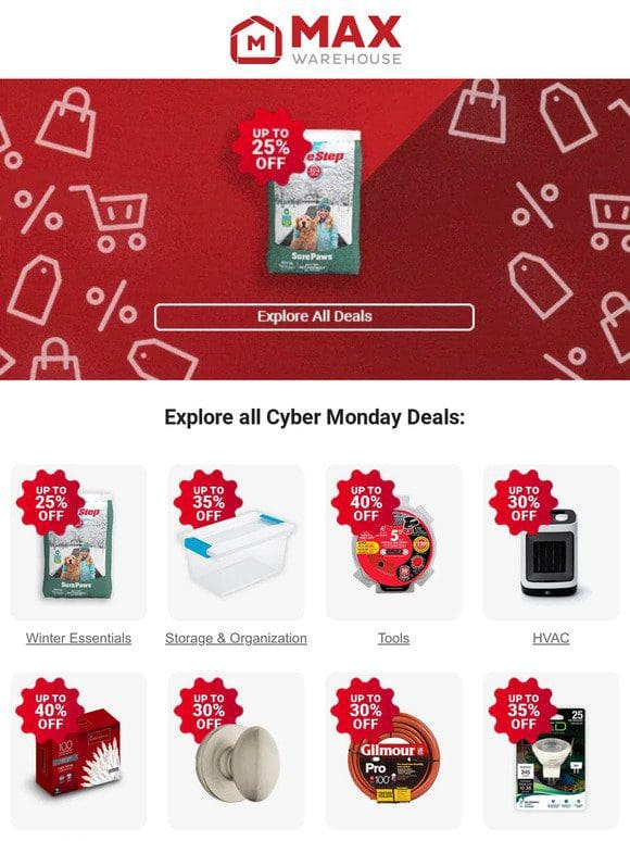 Cyber Monday is Here
