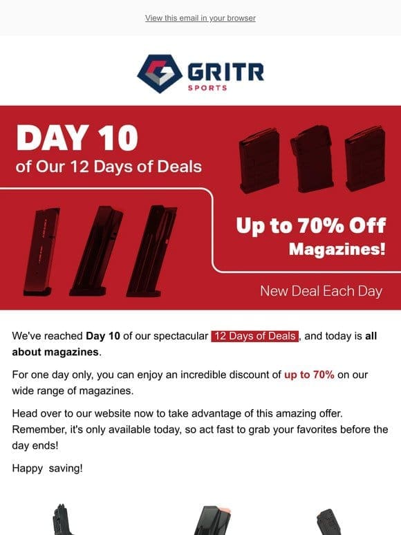 DAY 10 of Our 12 Days of Deals: Up to 70% Off Magazines!