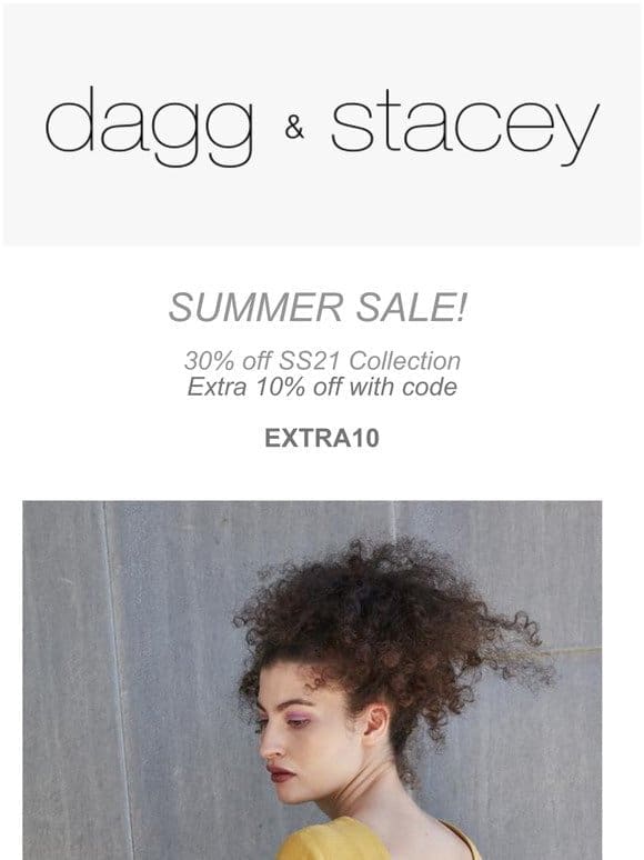 Dagg and Stacey Sale， 30% Off SS21 Collection