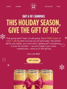 Day 6 of Cannmas (SAVE $24.95)!