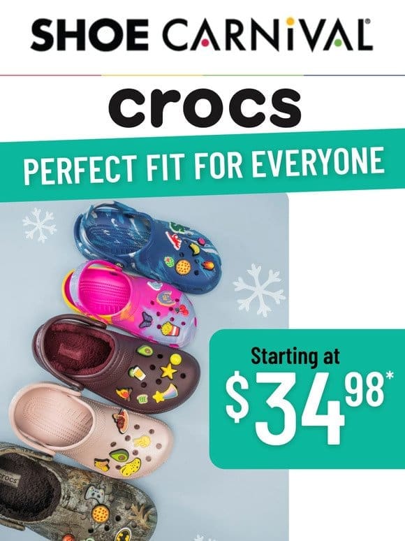 Deal of the Day: Crocs starting at $34.98! ​ ​