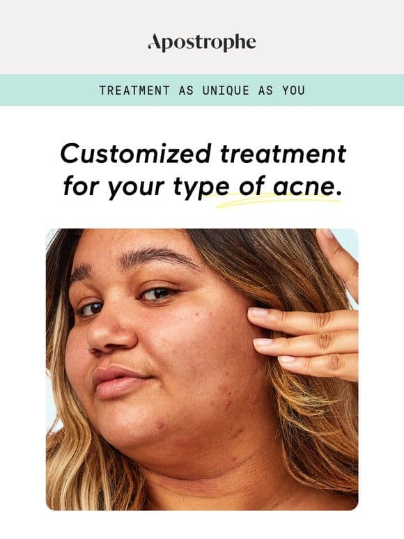 Dealing with hormonal acne， painful breakouts， or body acne?