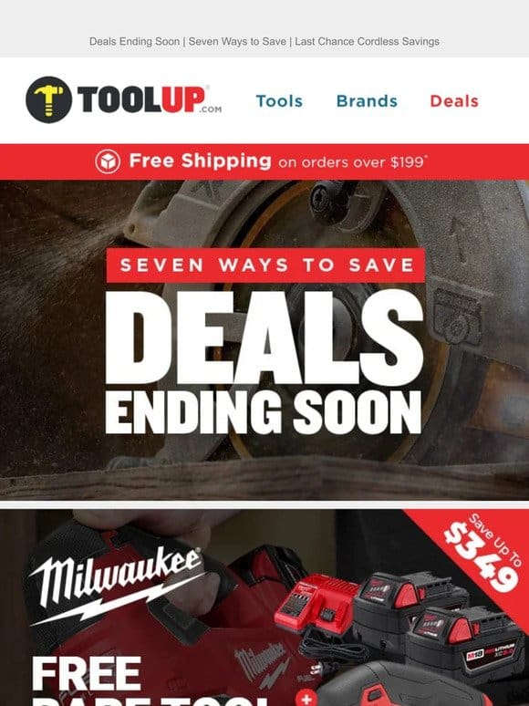 Deals Ending Soon – Seven Way To Save