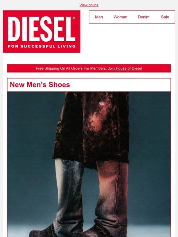 Diesel Latest Men’s Footwear
